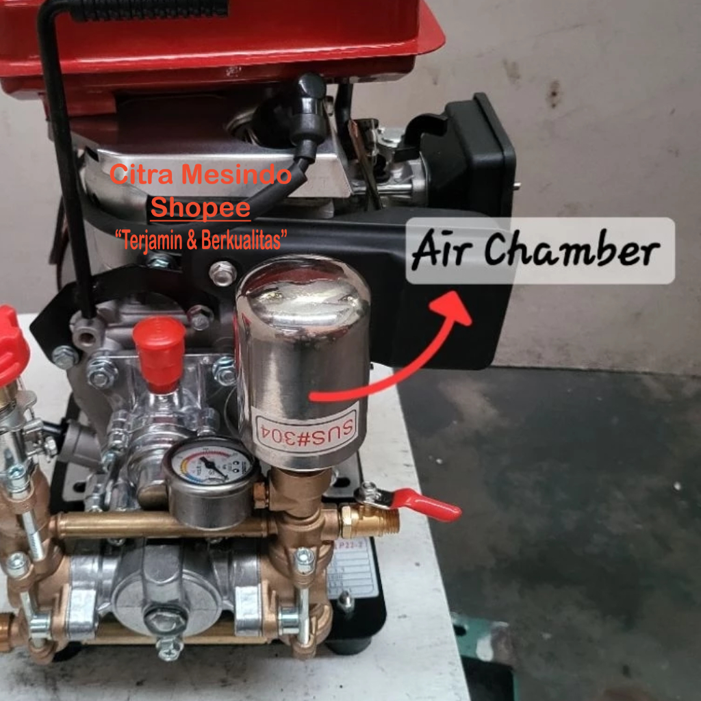 Sparepart / Sukucadang Mesin Sprayer P150 Yamamoto Air Chamber / Tabung Angin