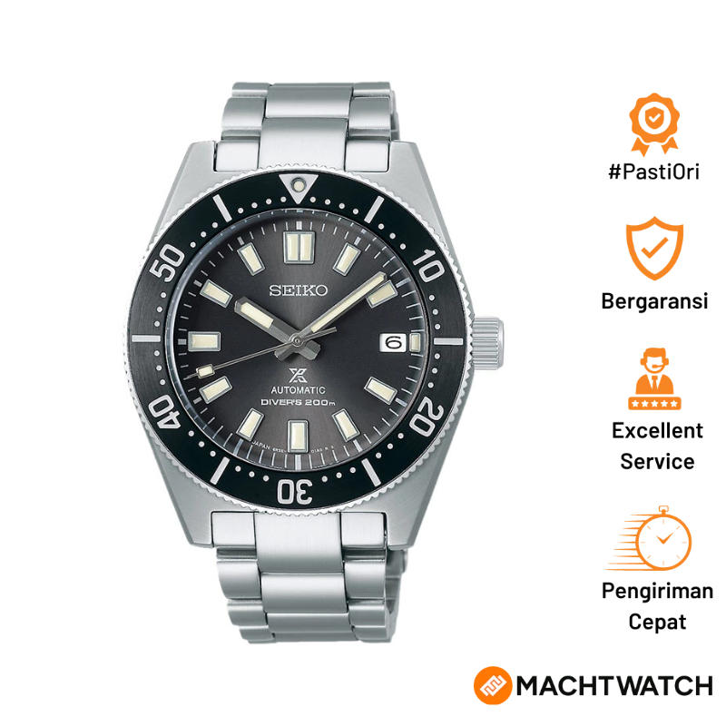 Jam Tangan Pria Seiko Prospex SPB143J1 New 62MAS 1965 Divers Modern Re-Interpretation Stainless Stee