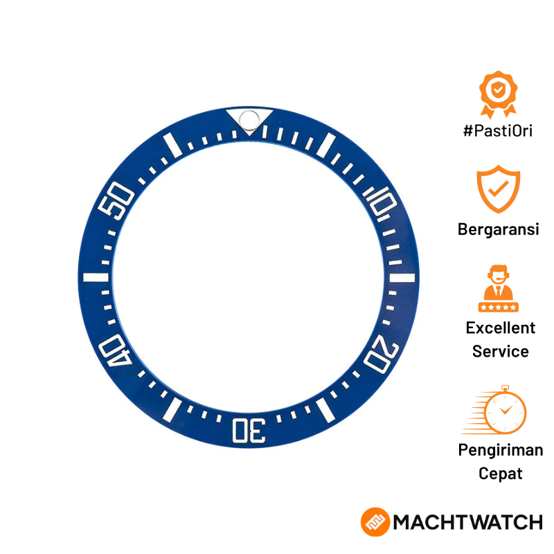 DLW Bezel for Seiko Type Sumo MK2 Blue - SUMO-BI-CI-SUMO-MK2-BLUE