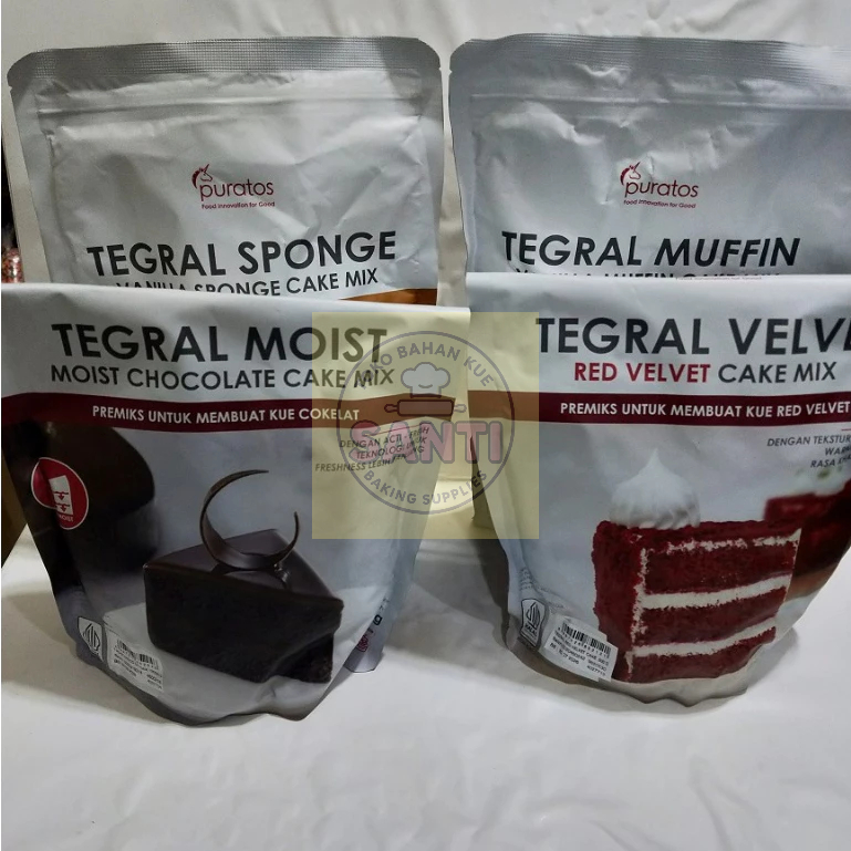 Puratos | Tegral Tepung Premiks Instant Muffin Cake Red Velvet