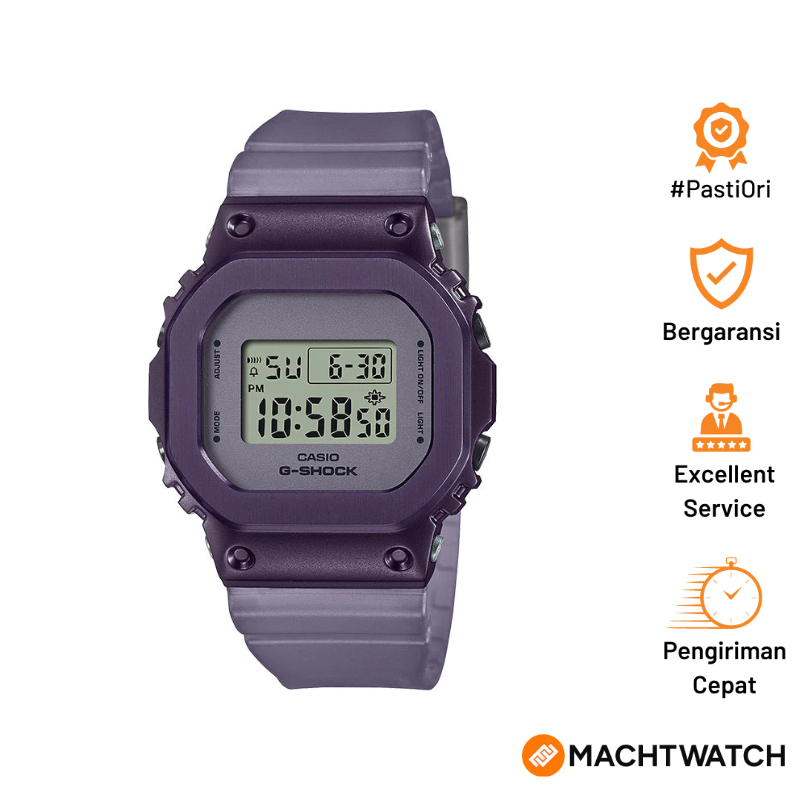 [PESTA HALILINTAR] Jam Tangan Unisex Casio G-Shock GM-S5600MF-6DR GM-S5600MF GMS5600MF Midnight Fog 