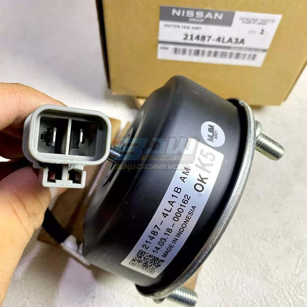 Motor Fan Datsun Go Kipas Radiator Nissan Ac Mobil