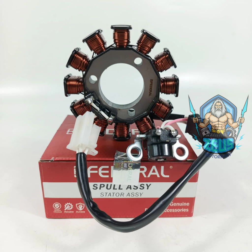 SPULL ASSY + PULSER   VIXION 2013-2014 (IPA) HQ FEDERAL SPUL SPOOL SPOL KOMPLIT (ZEUS)