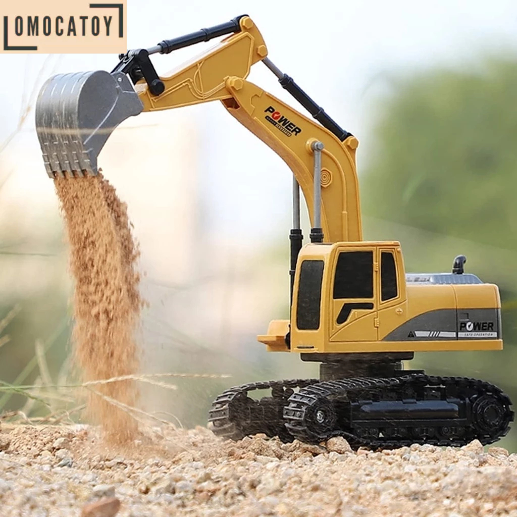 RC Excavator 6 Channel Remote Control Excavator Skala 1:24 RC Beko Excavator