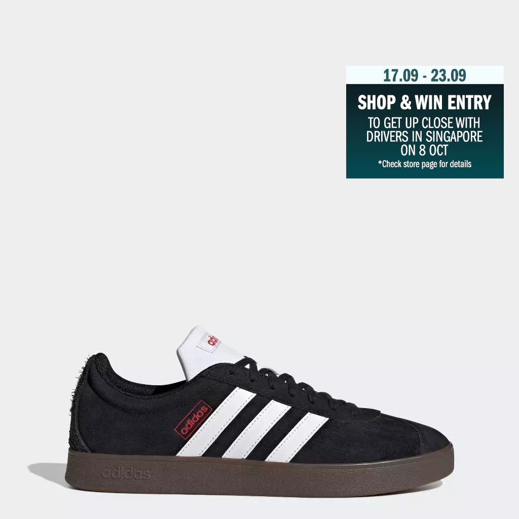 adidas Lifestyle & Skateboarding VL Court 2.0 Shoes Men Black HQ1801