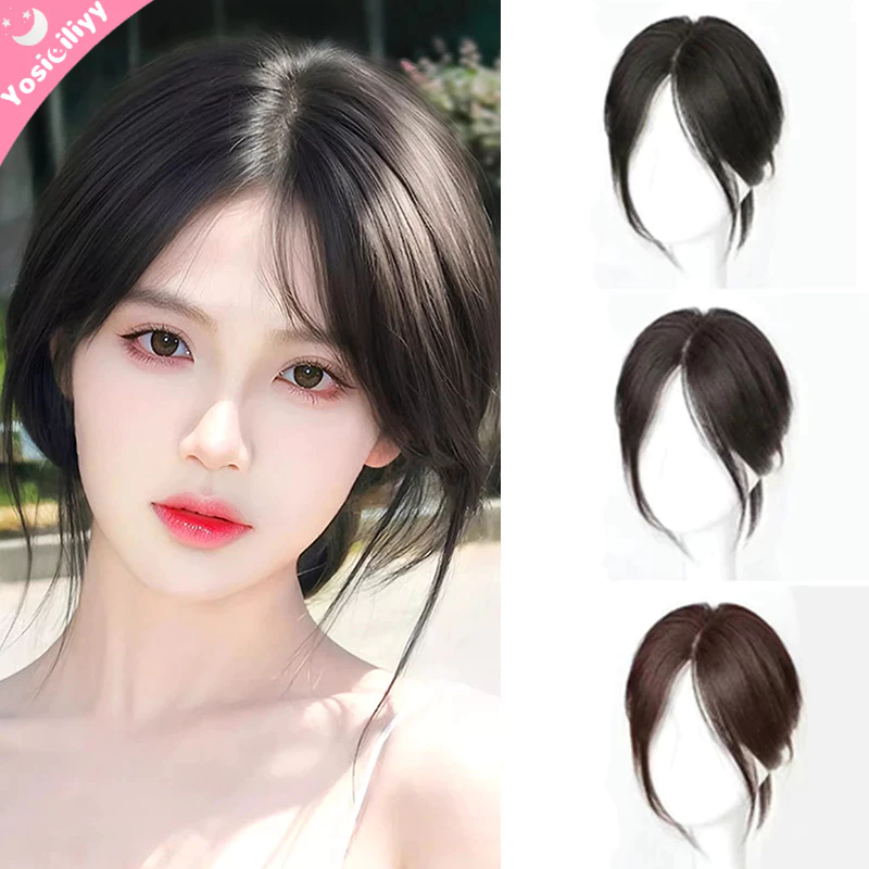 COD Hairclip Poni Depan Poni Palsu Poni Depan Korea Poni Clip Poni Palsu / Poni Tipis Clip Korea Jep