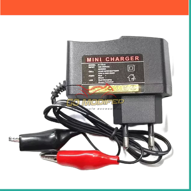 Charger Aki Motor 12 Volt Casan Acu