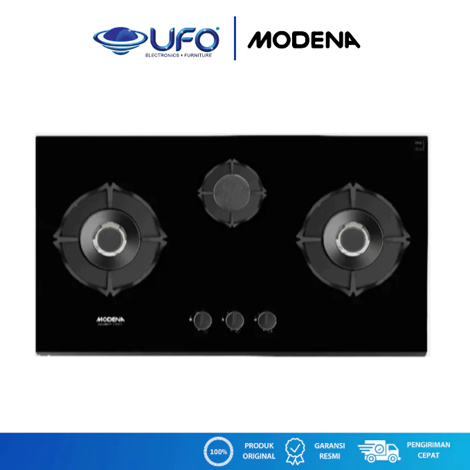 Modena Kompor Tanam Gas 3 Tungku BH2937