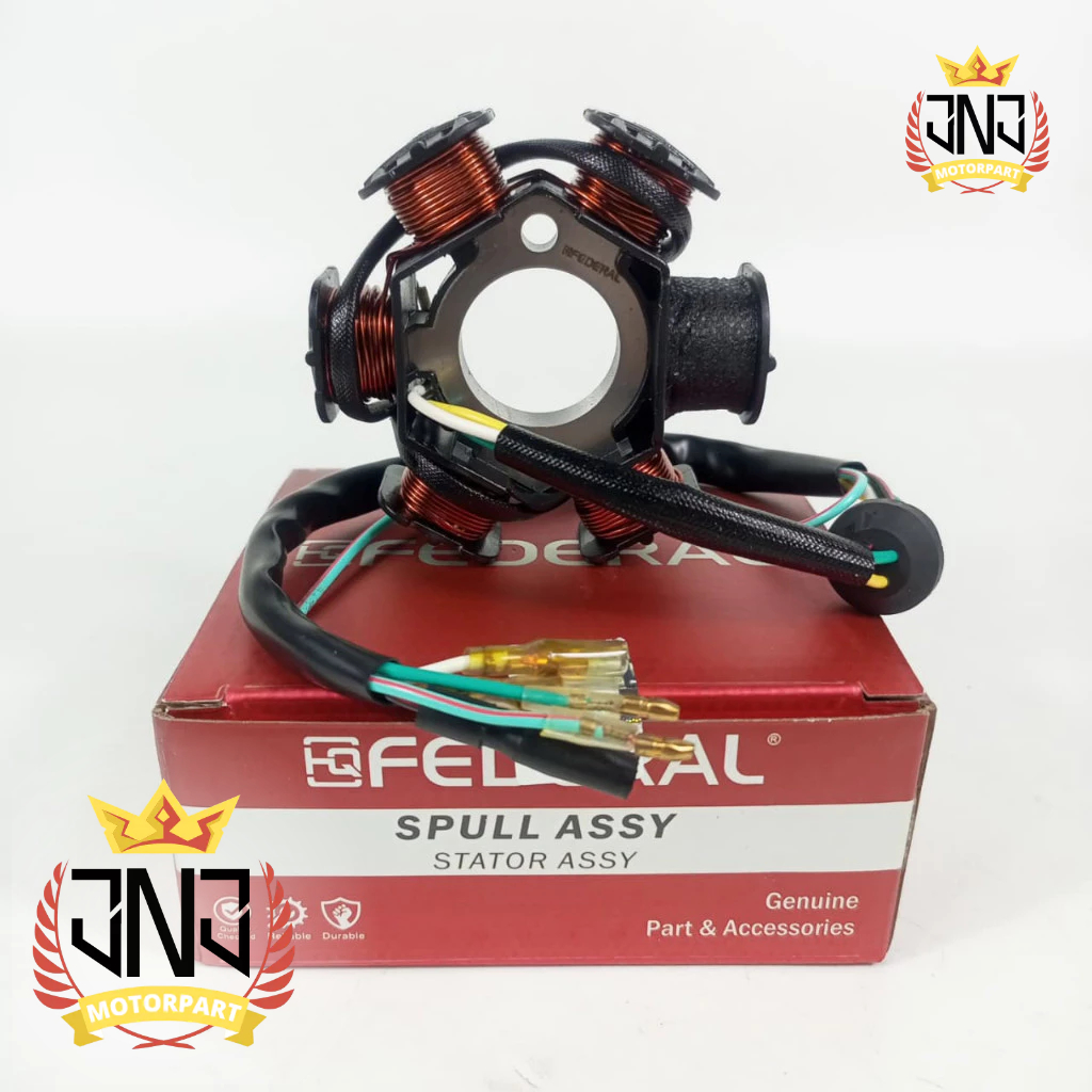 HQ FEDERAL SPULL ASSY + PULSER   GL PRO CDI HQ FEDERAL SPUL SPOOL SPOL KOMPLIT  (JNJ)