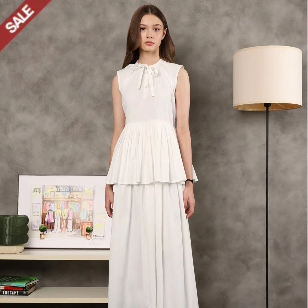 THENBLANK Feby Putri | Ramu Dress Atasan Wanita Panjang