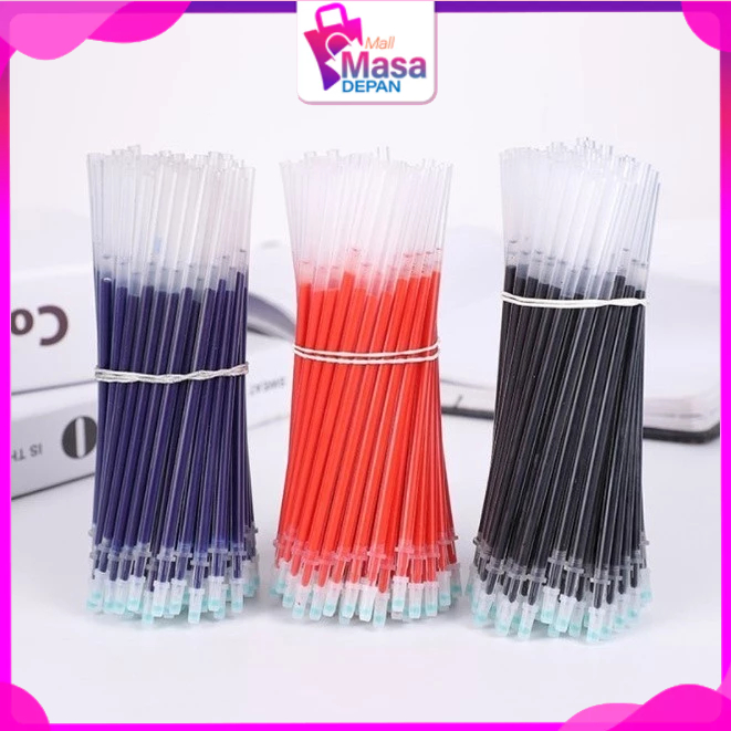 

MMD Refill Tinta Pulpen Gel Tinta Pena cair Isi Ulang 0.5mm Tinta Pulpen Warna Biru Hitam Merah Isi Ulang Pulpen Gel t Murah