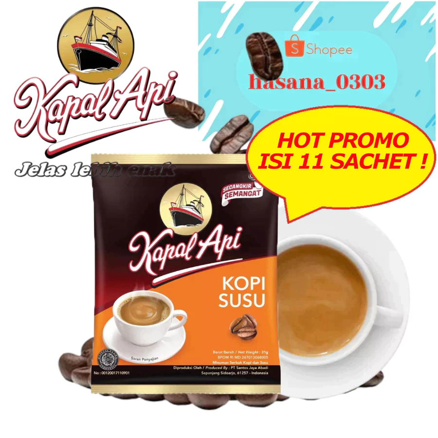

Kapal Api Kopi Susu 11 SACHET