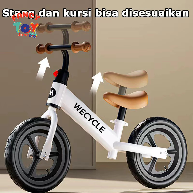 Sepeda Balance Anak Roda 2 Balance Bike Sepeda Anak Laki-Laki dan Perempuan Tanpa Pedal Push Bike Ba