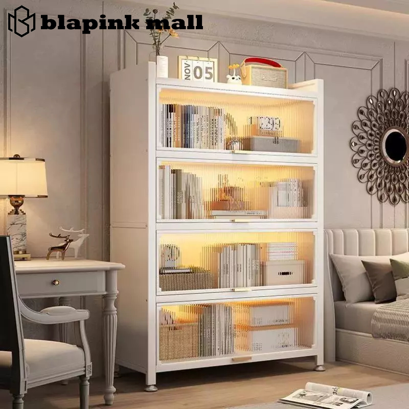 Rak Dapur dengan Rak Oven Microwave Rak Kabinet Dapur Pintu Dapur Kabinet Penyimpanan  Rak Penyimpan