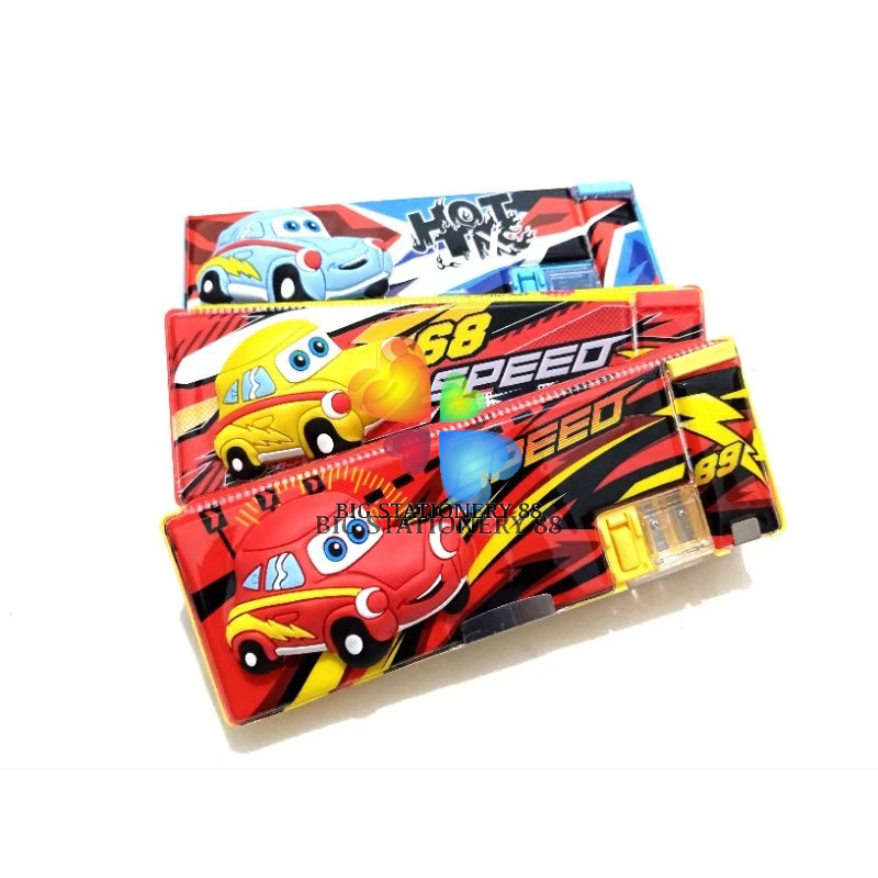 

KOTAK PENSIL/TEMPAT PENSIL MAGNET SPEED CARS TIMBUL XPM-551-26