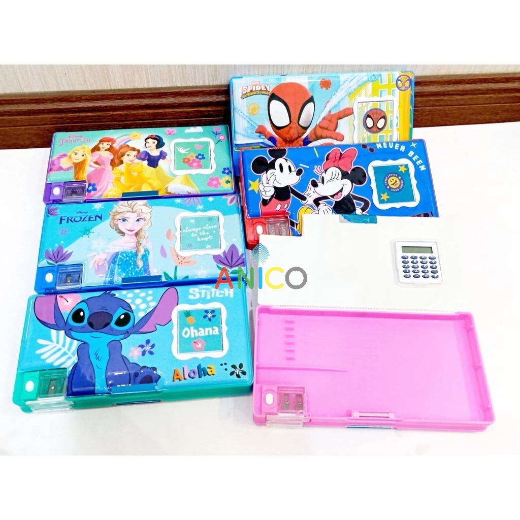 

Kotak pensil Magnet 2 Pintu kalkulator ukuran JUMBO /Tempat Pensil Magnet Kalkulator ukuran JUMBO