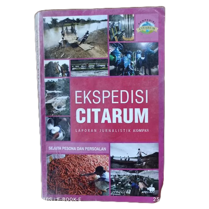 buku ekspedisi citarum 358 hal ada bekas air