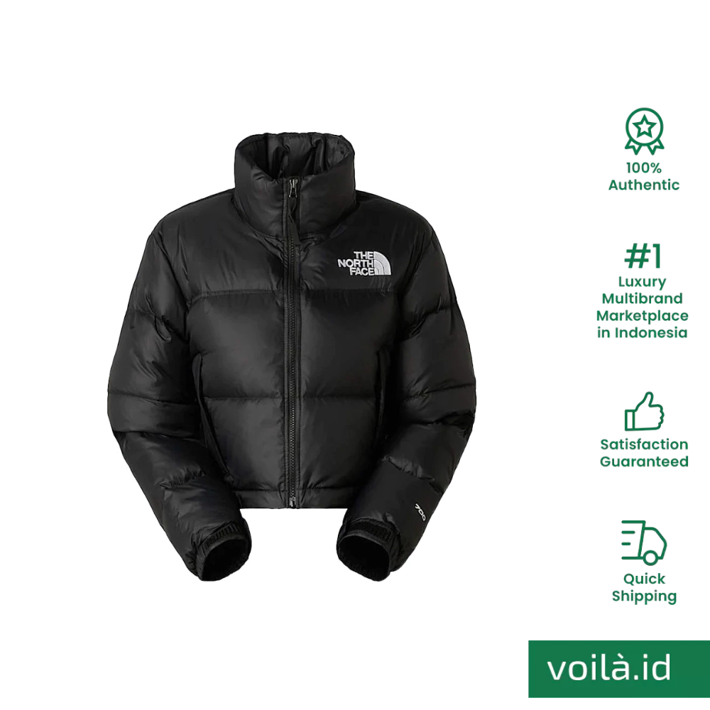 Nuptse Short Jacket Black