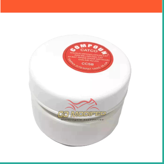 Kompon Putih Penghilang Baret Compound Poles Gosok Penghilang Goresan Body Motor Mobil