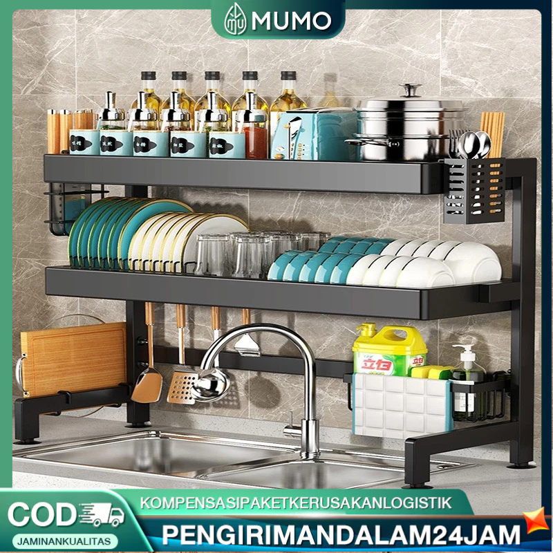 Rak Piring Dapur Rak Piring Wastafel Rak Wastafel Stainless steel Rak Cuci Piring