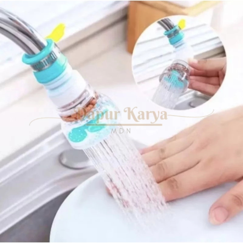 Sambungan Keran Kran Air Shower Kipas Plastik - Dapur Karya Mdn