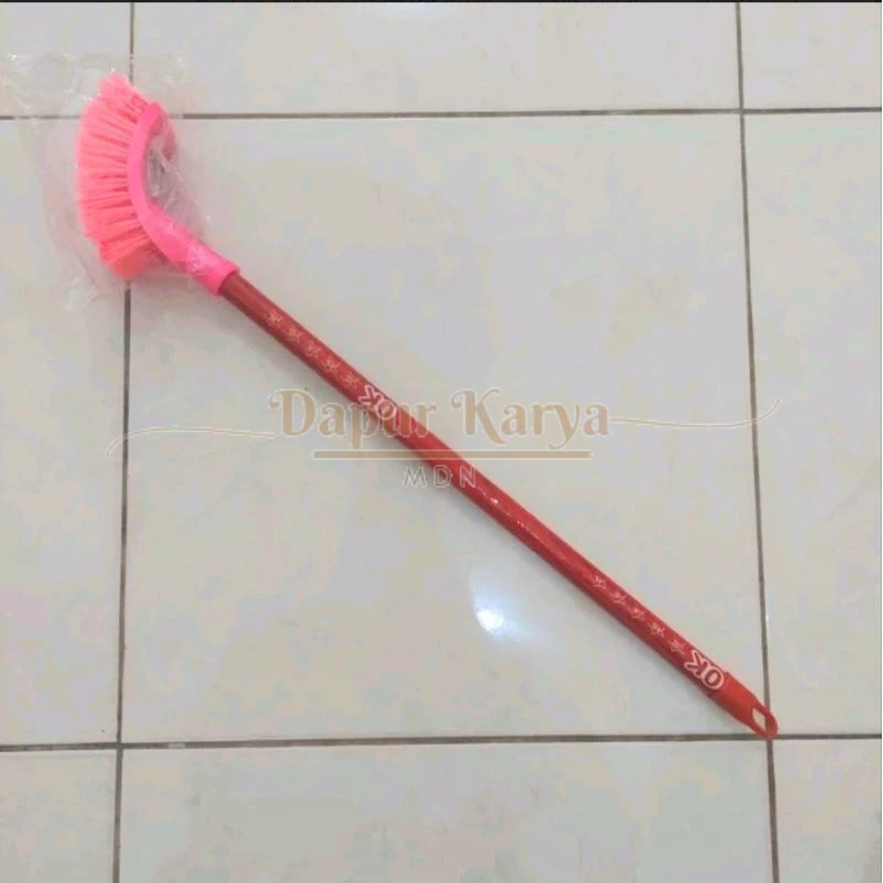 Sikat Pembersih WC Lengkung gg Kayu - Dapur Karya Mdn