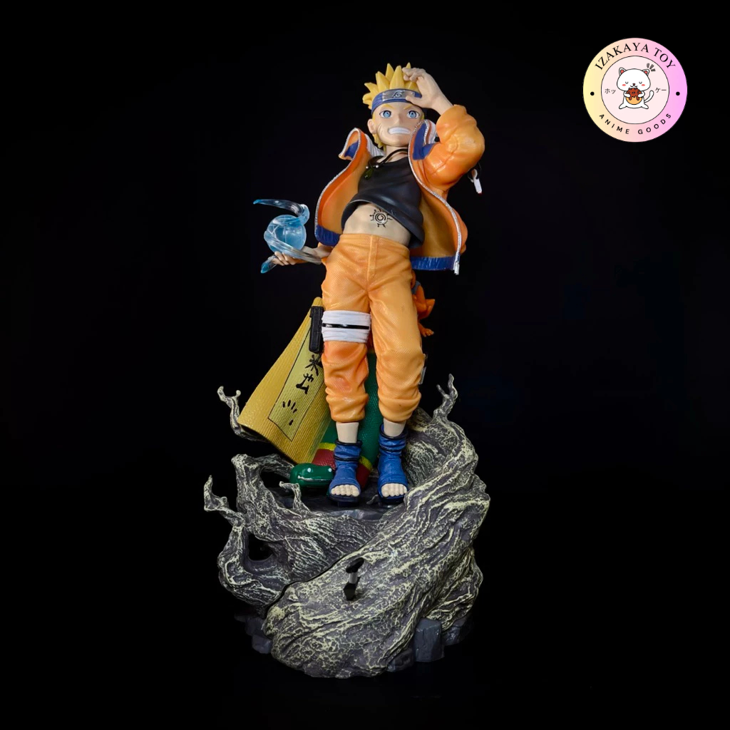 Action Figure Naruto Uzumaki Childhood Naruto Shippuden 30cm