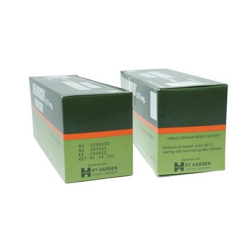 DEXAHARSEN 0.75 MG 0.75 MG 1 STRIP @ 10 KAPLET