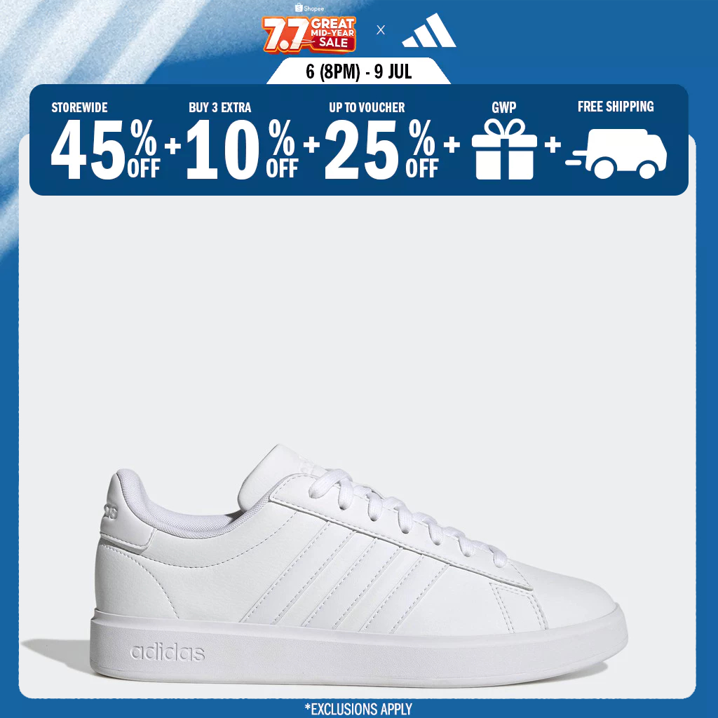 adidas Tennis & Lifestyle GRAND COURT 2.0 SHOES Men White GW9197