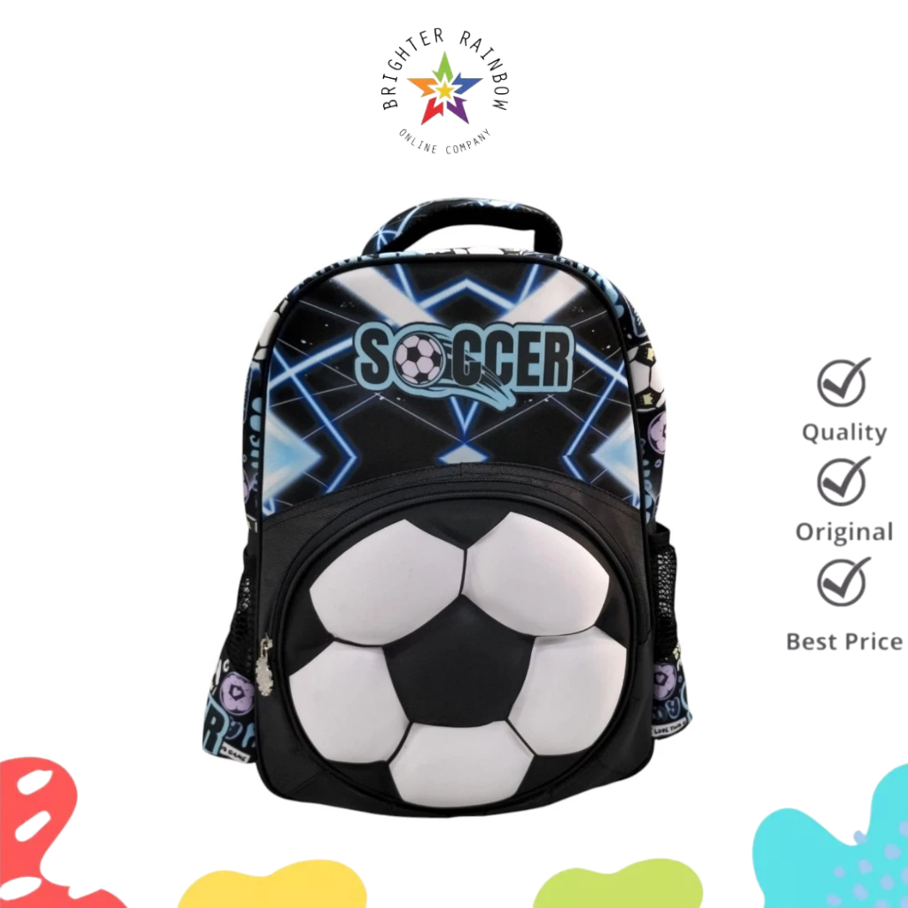 Tas Reboner 32268  Ransel Anak SD Laki-Laki Motif Soccer