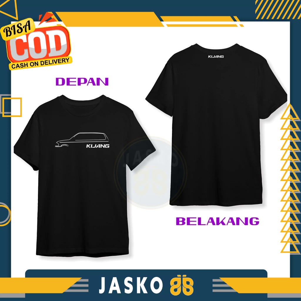Baju Tshirt Mobil Toyota Kijang Kapsul LGX Side DB Baju Otomotif