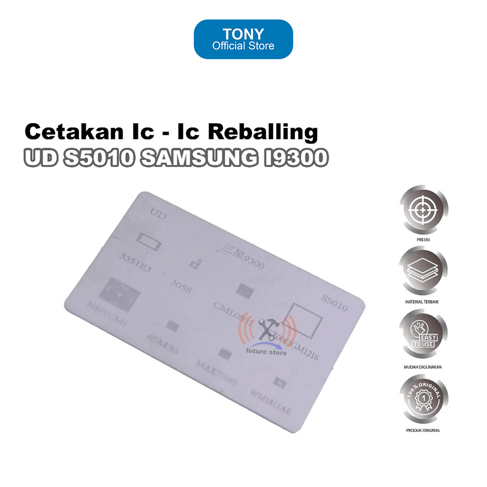 Cetakan IC Reballing UD S5010 Samsung I9300 BGA Stencil PCB Solder - Stencil Reballing IC UD S5010 S