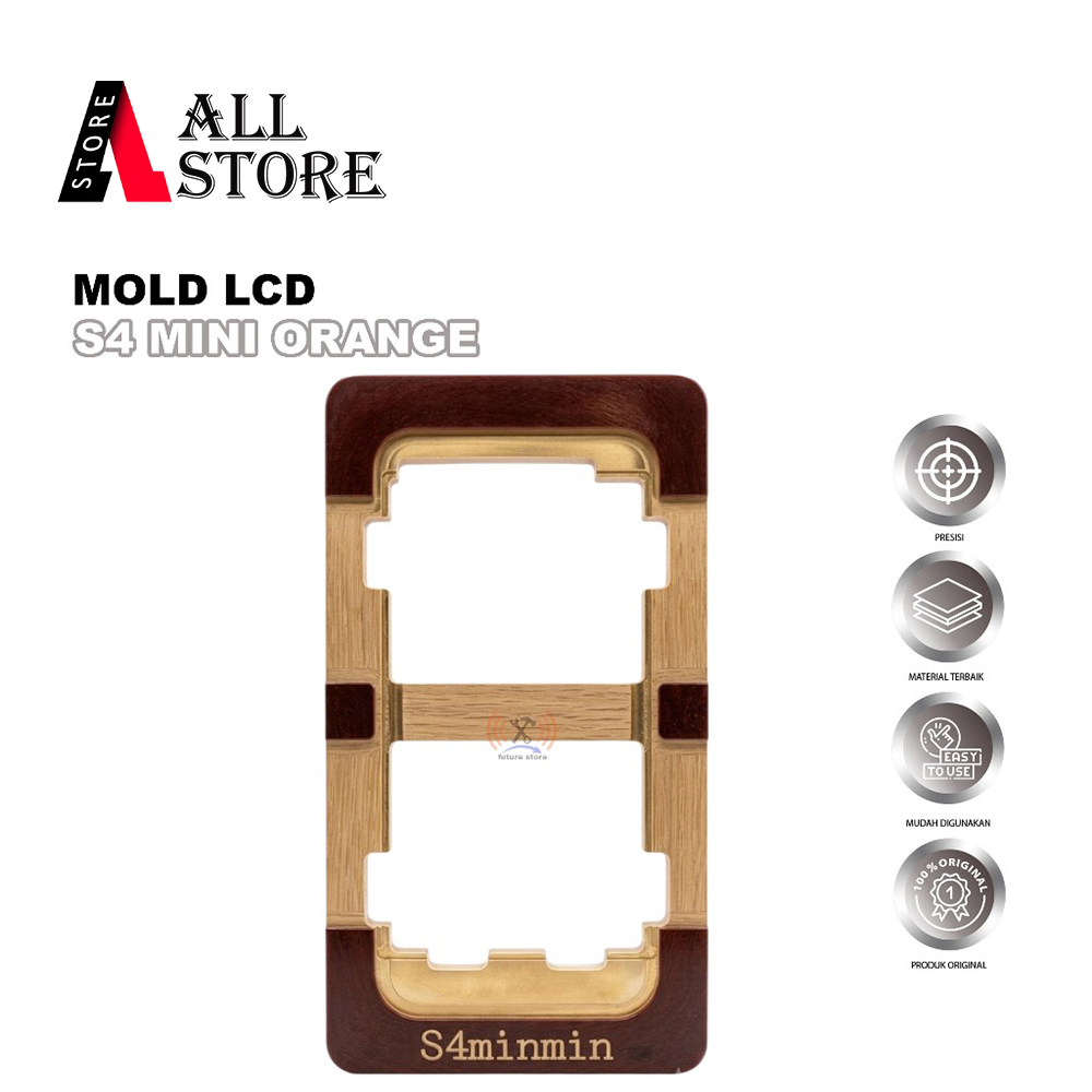 MOLD LCD SAMSUNG S4 MINI ORANGE (OBRAL) - CETAKAN LCD ALIGNMENT UNTUK PEMASANGAN LAYAR SAMSUNG S4 MI