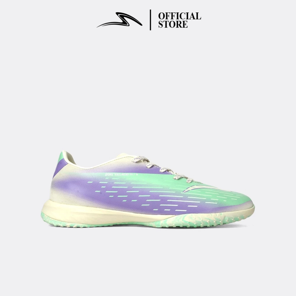 SPECS SEPATU FUTSAL ACCELARATOR LIGHTSPEED 5 PRO IN EGRET/PURPLE ROSE/BEACH GLASS SPE1020519