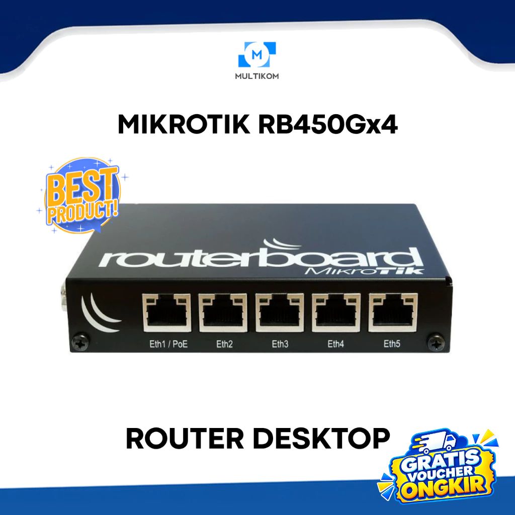 MIKROTIK RB450GX4 ROUTERBOARD / GX4