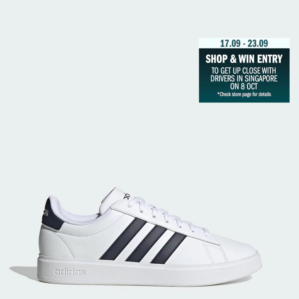 adidas Tennis & Lifestyle GRAND COURT 2.0 SHOES Men White GW9199