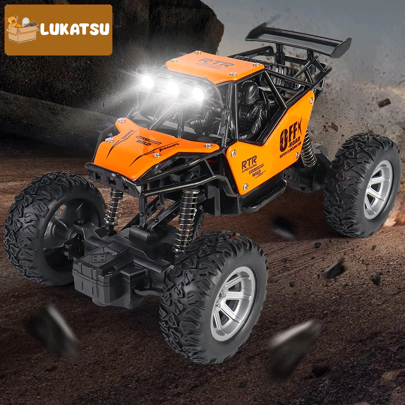 Mainan Mobil Remot Control Anak Laki-laki 2WD RC Mobil Off-Road Mainan RC Mobil Clambing Offroad