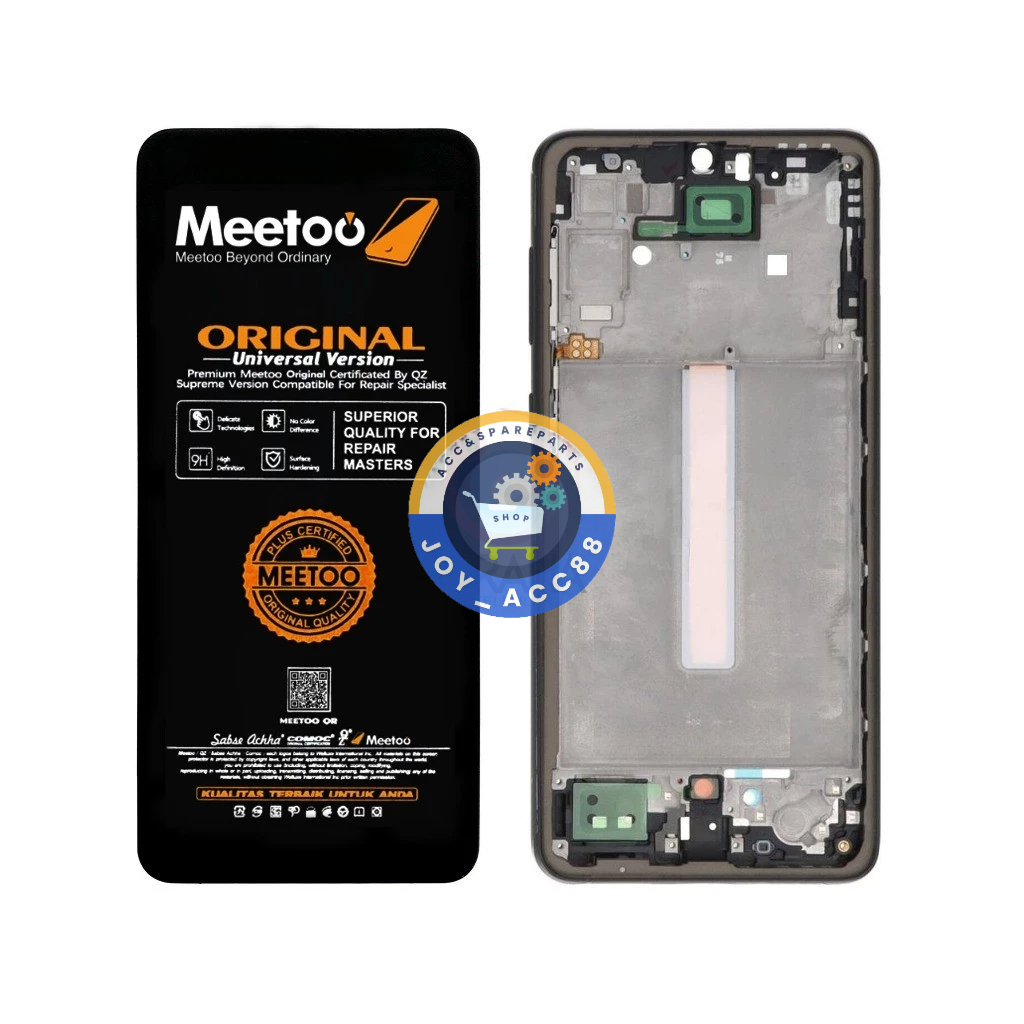 LCD FULLSET Samsung A33 5G  A336 OLED Meetoo + Frame