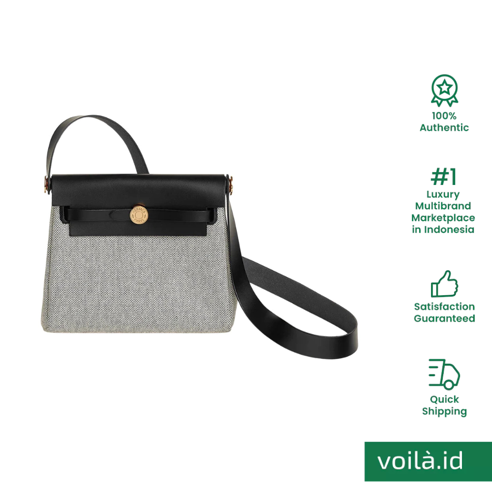 Herbag 20 Black Ecru H Viking Canvas Ghw K