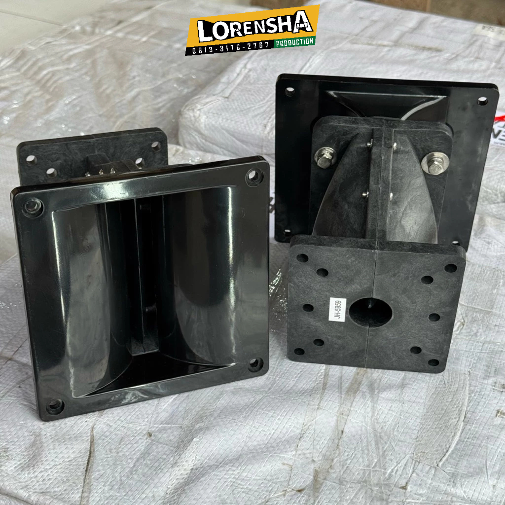 Horn Line Array Polycarbonate Lacoustic / Horn Kodok Kecil
