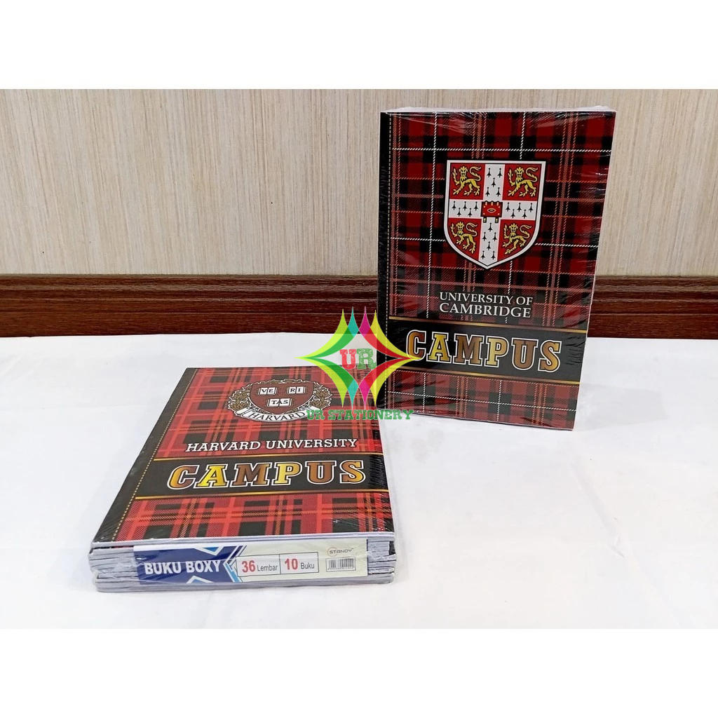 

(10PCS)Buku Tulis Ukuran Panjang isi 36 Lembar/Buku tulis Boxy Isi 36 Lembar camPus kraft monster