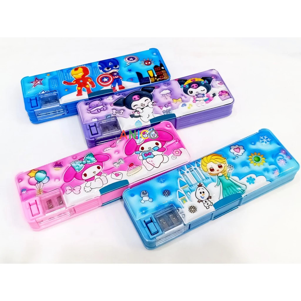 

TEMPAT PENSIL MAGNET KARAKTER 2 SISI/KOTAK PENSIL MAGNET KARAKTER DENGAN RAUTAN MINI/PENSIL CASE SANRIO GP-65092
