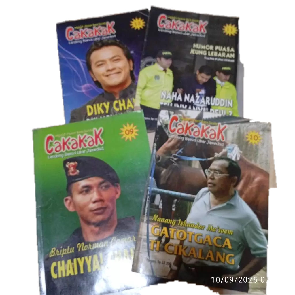 MAJALAH HUMOR LUCU BAHASA SUNDA CEKAKAK