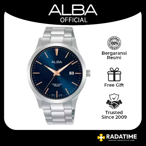 Jam Tangan Pria Original Alba Prestige AS9M37 X1 Garansi Resmi