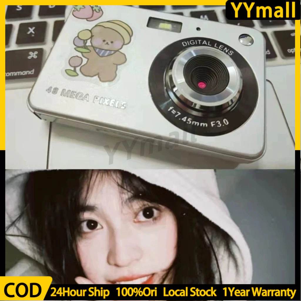 ORI NEW Camera Digital Camera Digicam Kamera Pocket 48MP Kamera 48: Point & Shoot Digital Camera