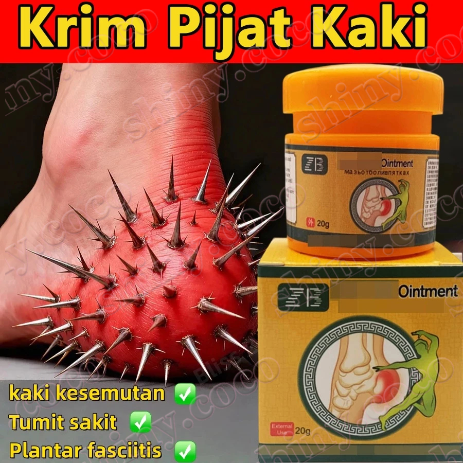 Krim Pijat Kaki Obat Sakit Tumit, Nyeri Tumit Kaki, Telapak Kaki Nyeri, Kaki Kesemutan, Sakit Tumit 
