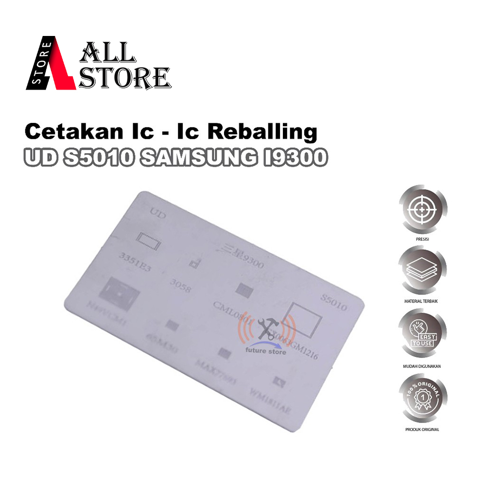 Cetakan IC Reballing UD S5010 Samsung I9300 BGA Stencil PCB Solder - Stencil Reballing IC UD S5010 S