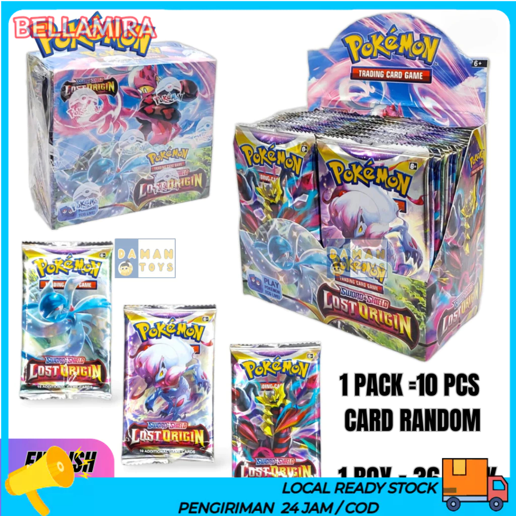 Kartu Permainan Pokemon Grade Koleksi Cetak Premium Satu Dus Penuh Berbagai Jenis White Flare, Mega 