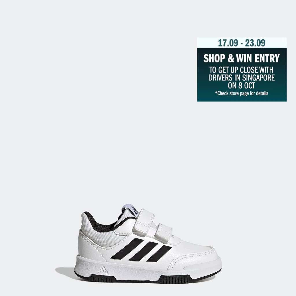 adidas Lifestyle Tensaur Hook and Loop Shoes Unisex White GW1988