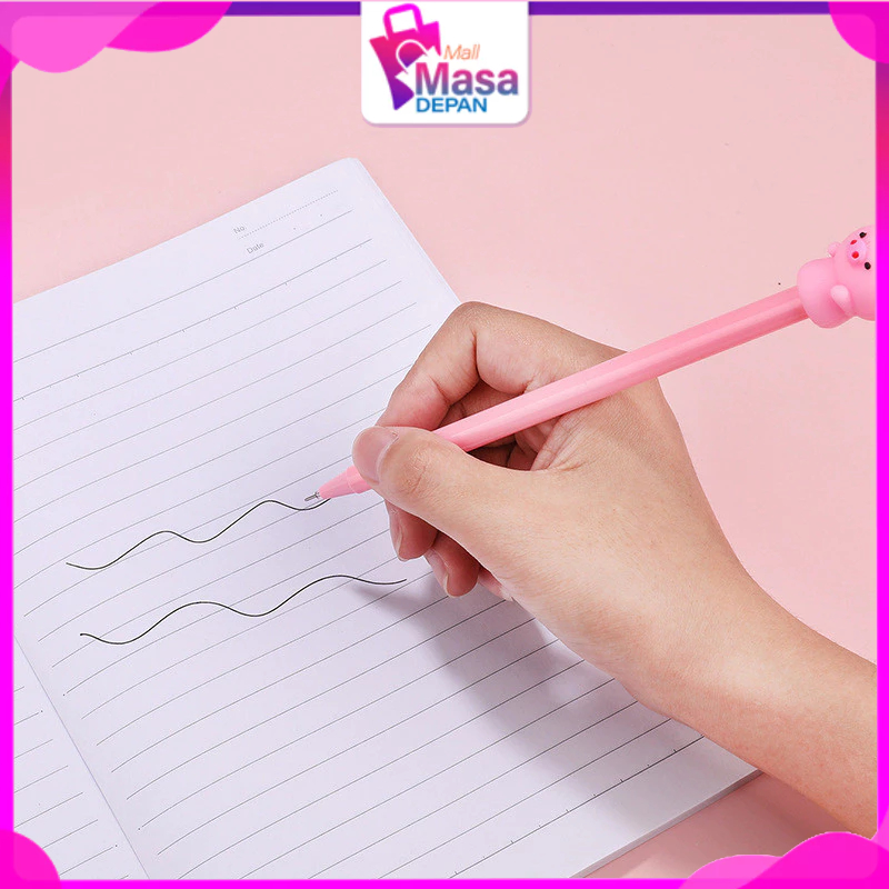 

MMD Pena Gel Karakter Binatang Pen Hewat Lucu Pulpen Gel Kualitas